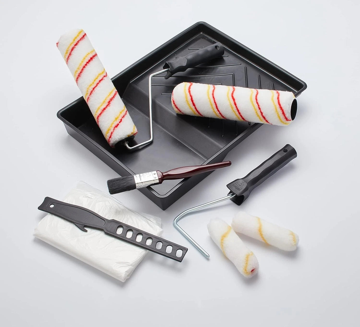 Fit For The Job 10‑Piece Paint Roller Tray Kit