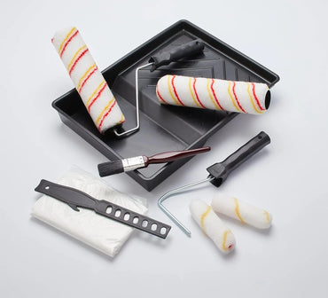 Fit For The Job 10‑Piece Paint Roller Tray Kit