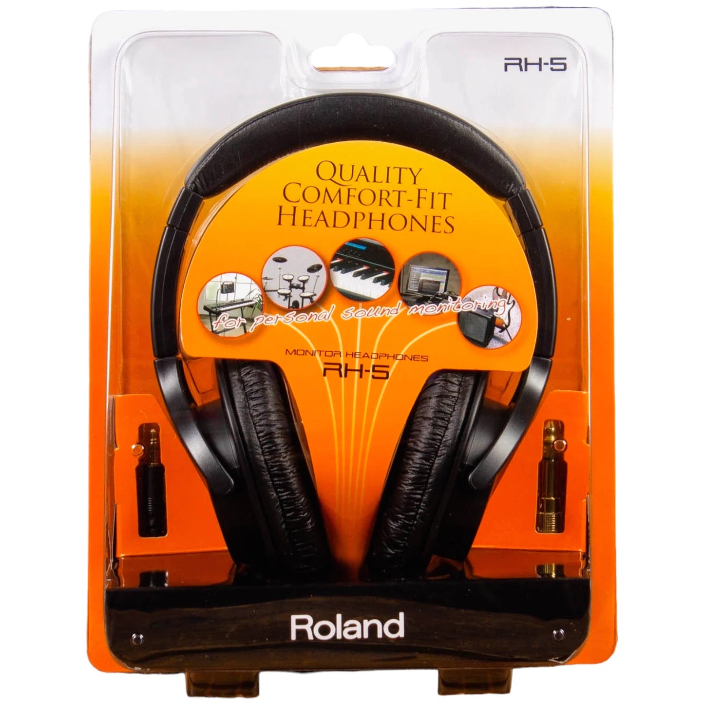 Roland RH-5 Around-Ear Stereo Headphones