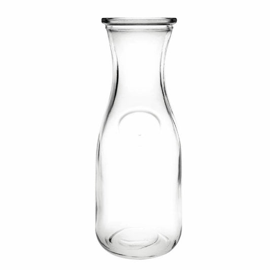 Olympia 500ml Glass Carafes - Set of 6 for Stylish Table Service Drinks