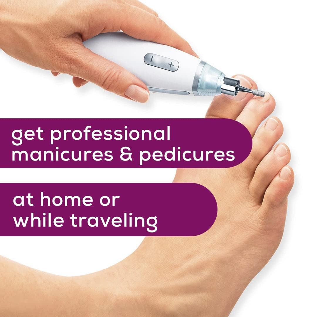 Beurer Professional Portable Nail Drill Kit with 10 Attachments