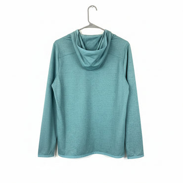 All in Motion Full Zip Hooded Sweatshirt Teal Size M