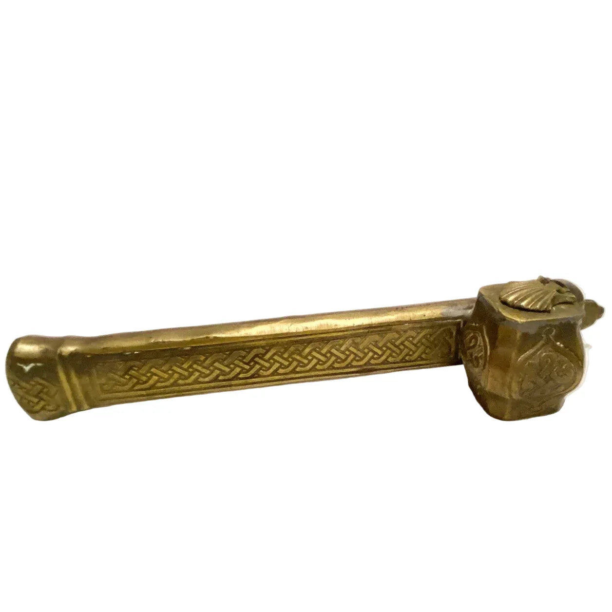 Elegant Gold Bronze Chinese Antique Incense Urn Wand - Gomix Brands Outlet