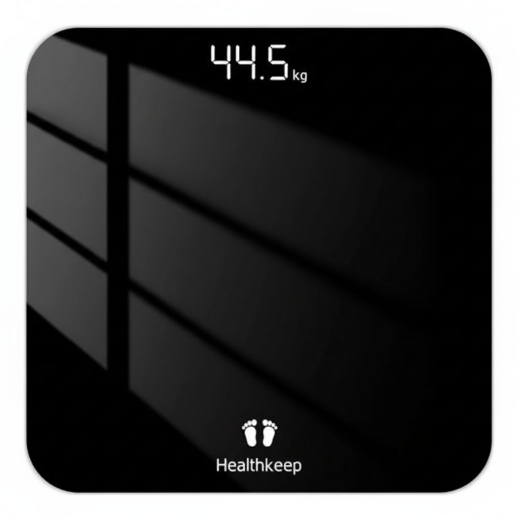Healthkeep Digital LED Bathroom Scale for Accurate Body Weight Measurement