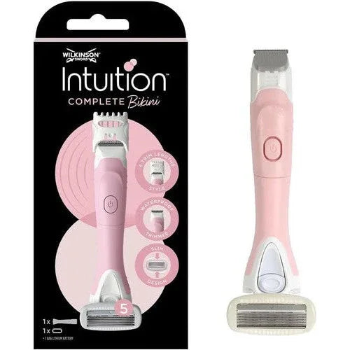 Wilkinson Sword Intuition Bikini Razor – 5‑Blade Cartridge System - Gomix Brands Outlet