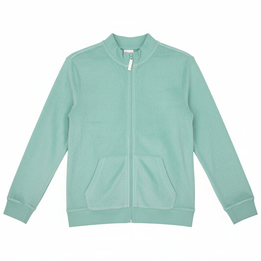 Cat & Jack Boys Green Microfleece Jacket Size L