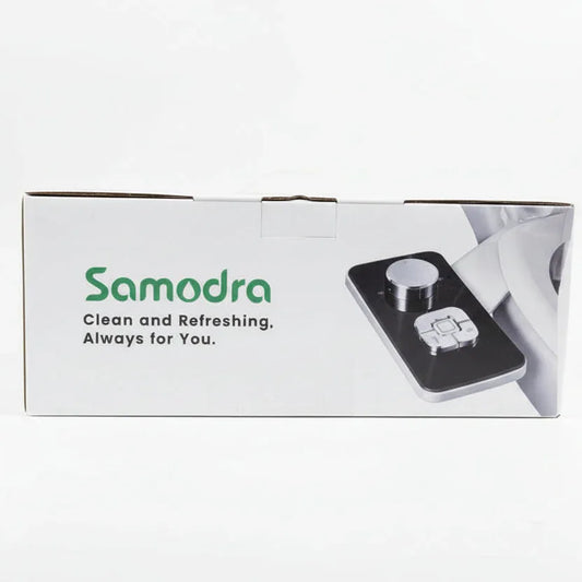 SAMODRA Black Bidet Attachment with Dual Nozzles & Pressure Controls - Gomix Brands Outlet