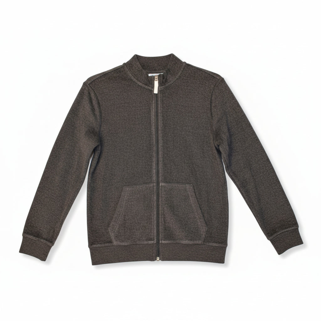 Cat & Jack Green Boys Microfleece Zip Jacket Size L