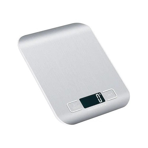 Goxawee 10kg Stainless Steel Digital Kitchen Scale with LCD Display