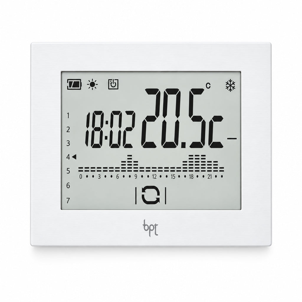 BPT Ta500Wh Touch Wall Thermostat – White 500Wh Battery