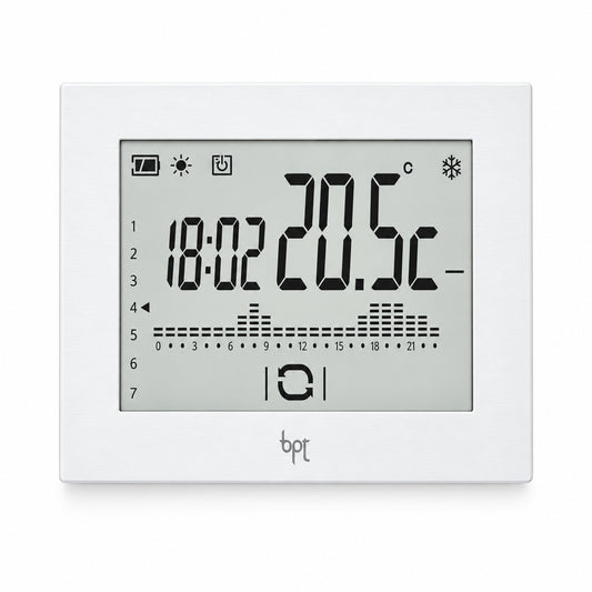 BPT Ta500Wh Touch Wall Thermostat – White 500Wh Battery