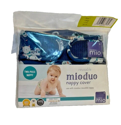 Bambino Mio Premium Baby Diaper Bag – Waterproof, Multi‑Pocket, Adjustable Straps