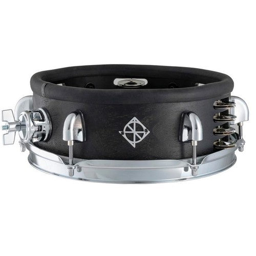 Dixon Little Roomer 3.5x10" Snare Drum w/ Jingles - Black Coal