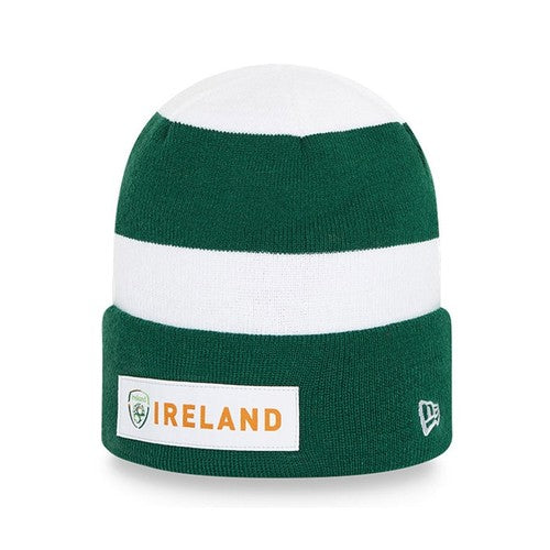 New Era Ireland Football Team Green White Knit Beanie