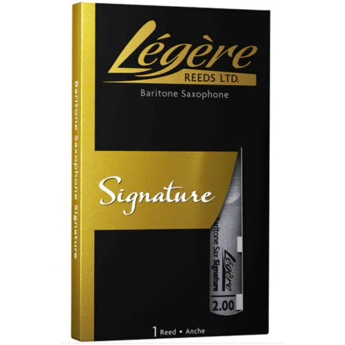 Legere Signature Baritone Saxophone Reed Strength 2.00 Versatile Synthetic - Gomix Brands Outlet