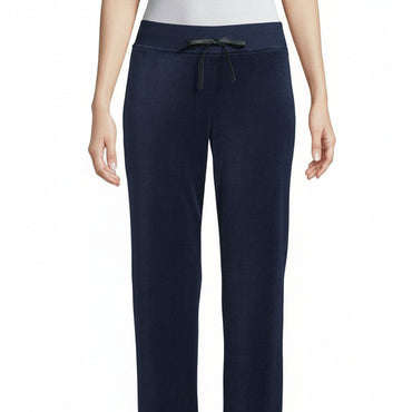 St. John's Bay Active Velour Women's Sweatpants Mid Rise Straight
