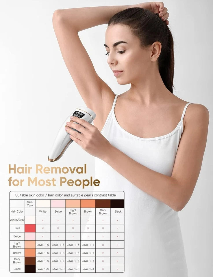 IPL Hair Removal Device with Freezing Function 9 Energy Levels