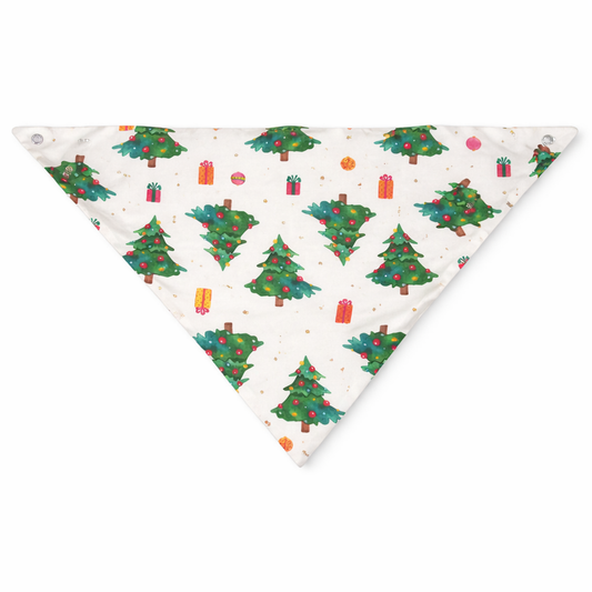 Bandana Christmas Tree Dog Bandana