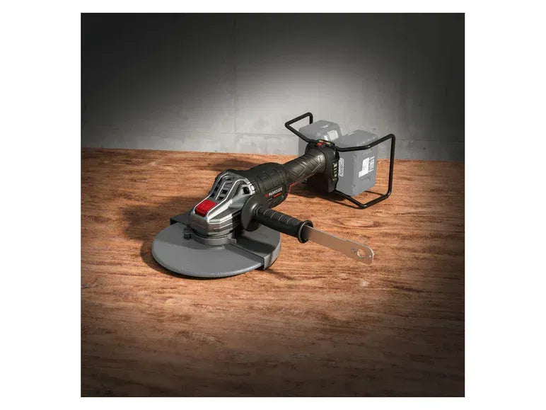 Parkside Performance Cordless Angle Grinder: High-Power 40V, 9-Inch Disc for Effortless Cutting