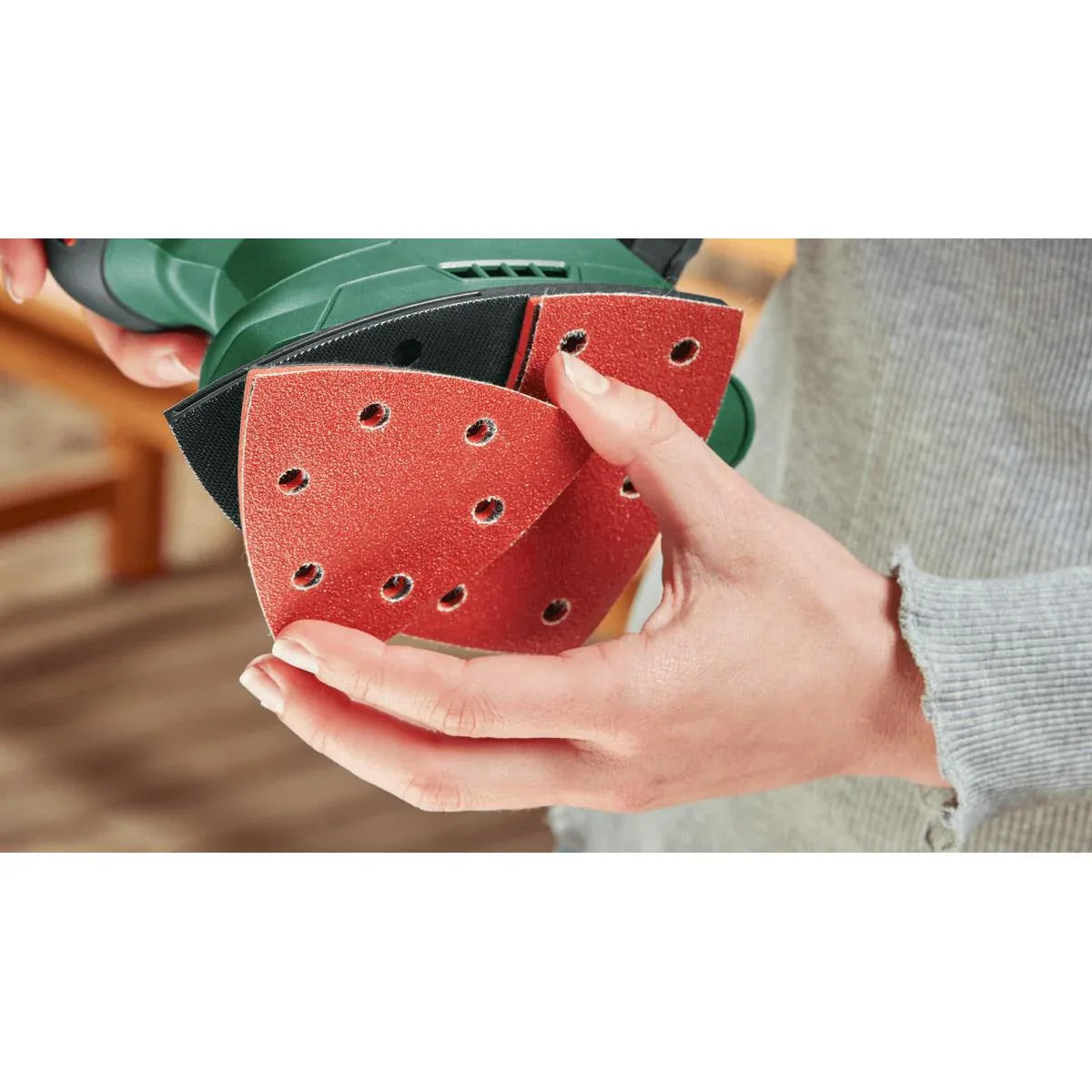 Bosch EasySander 18V-8 Cordless Multi-Sander for Versatile Wood Finishing - Gomix Brands Outlet