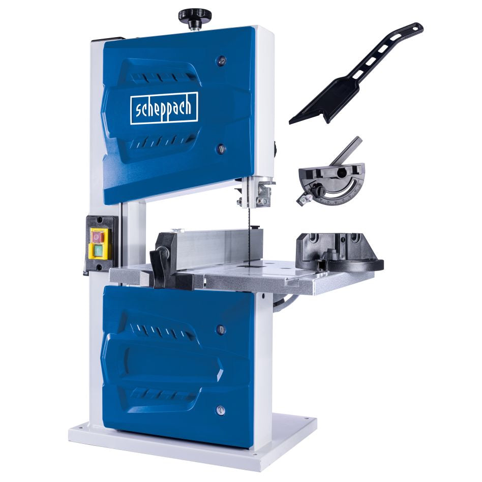 Scheppach HBS25 350W Compact Benchtop Band Saw for Woodworking Projects