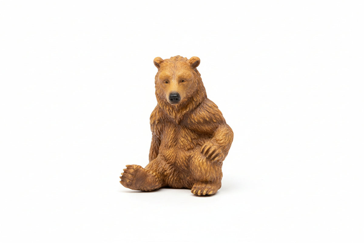 Schleich 14129 Sitting Grizzly Bear Female Figure 1995