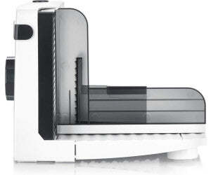 Severin AS3912 Compact Electric Food Slicer - Adjustable Thickness, Foldable Stainless Steel