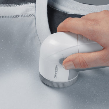 Severin Cordless Fabric Shaver with Removable Lint Container Grey