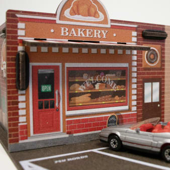 MyRoads Bakery & Ice Cream Shop: Creative Road Building Expansion Set for Kids