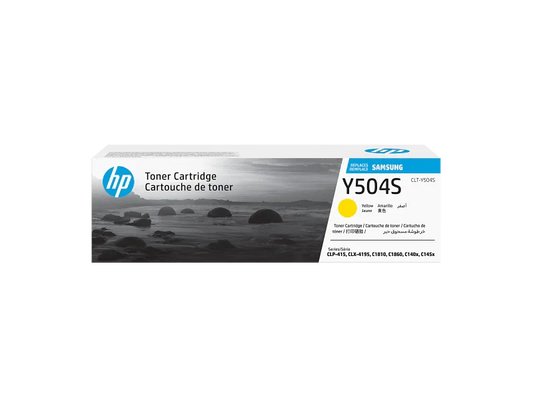 Genuine HP Original Toner Cartridges Set – Yellow, Magenta & Black (CLT-Y504S / CLT-M504S / CLT-K504S) - Gomix Brands Outlet
