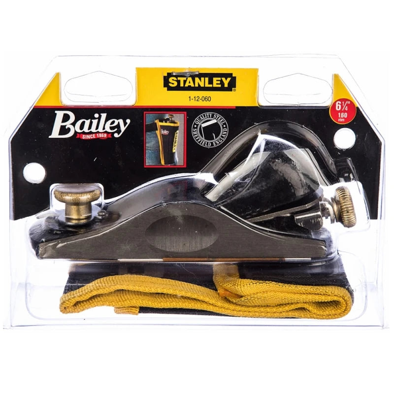 Stanley Pro Tools 13.5° Low-Angle Block Plane with Protective Belt Pouch