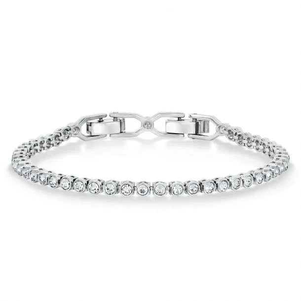 Swarovski Emily Tennis Bracelet - line of sparkling crystals - Gomix Brands Outlet