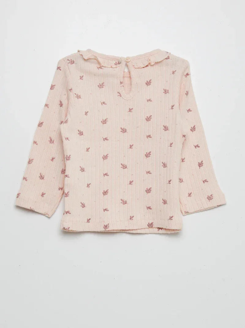 Kiabi T‑shirt 3M Baby Rose - Gomix Brands Outlet