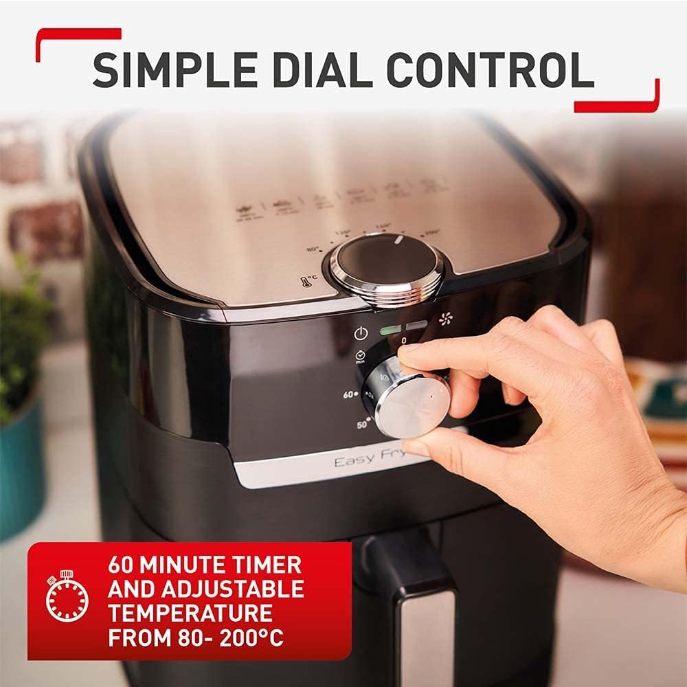 Tefal EasyFry & Grill 2-in-1 Healthy Air Fryer, 4.1L XL Capacity
