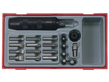Teng TTID20 Industrial Impact Driver Set with 1/2-inch Drive and 17 Bits - Gomix Brands Outlet