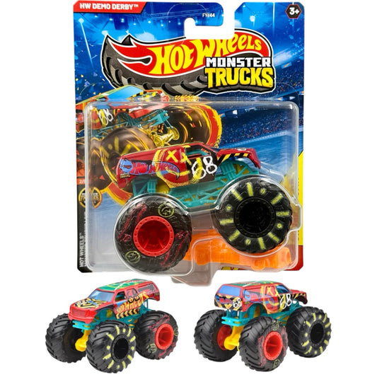 Hot Wheels 2019 Monster Trucks Giant Wheels Sriracha 1:64 Scale