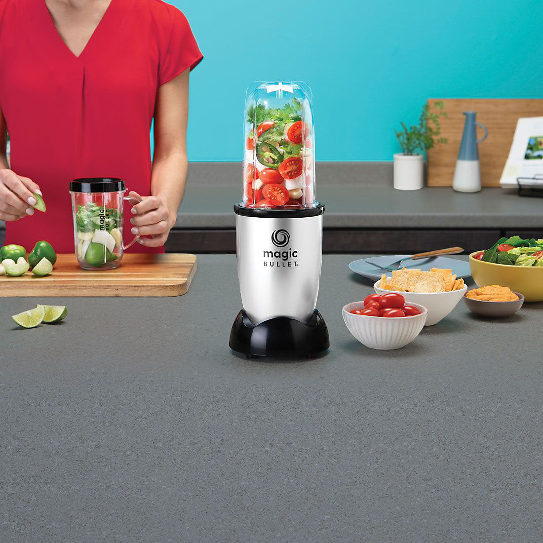 Original Magic Bullet Blender: Compact, Powerful Mixer & Food Processor for Quick Meals