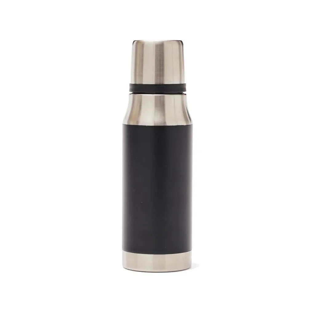 Mace Black 750ml Stainless Steel Vacuum Insulated Thermos for Hot Cold Drinks - Gomix Brands Outlet