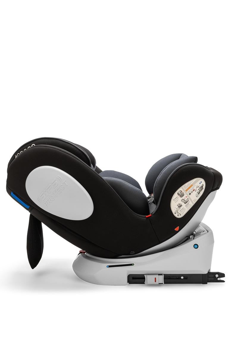Osann Four360 Car Seat with Isofix, 0-36 kg, Black