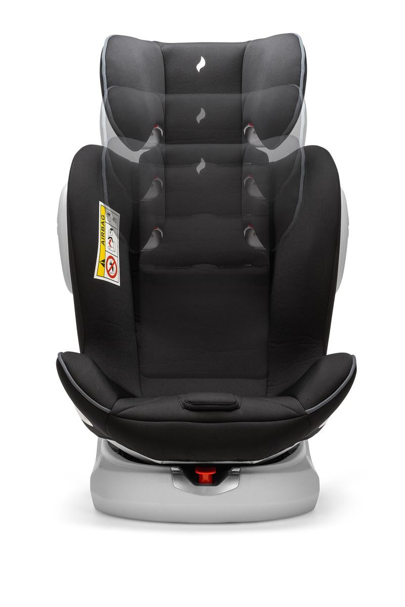Osann Four360 Car Seat with Isofix, 0-36 kg, Black