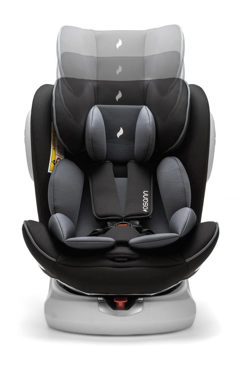 Osann Four360 Car Seat with Isofix, 0-36 kg, Black
