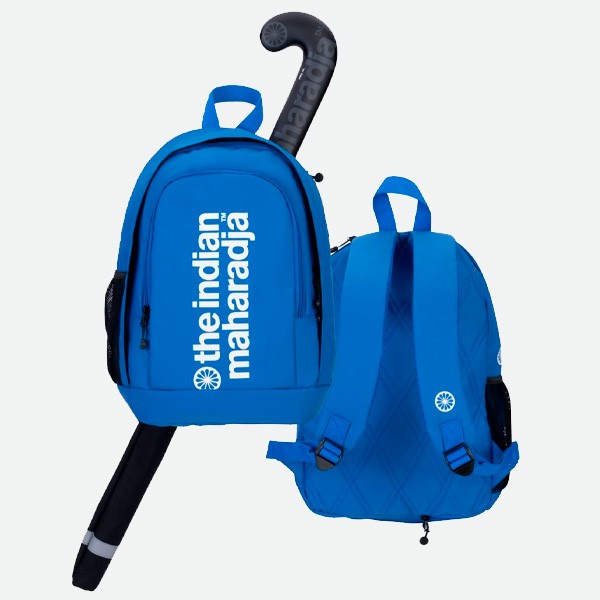 Durable Cobalt Blue TIM PSX Kids Hockey Backpack with Integrated Stick Holder