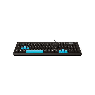 Silver Crest Gaming Set Keyboard Mouse Pad with Multimedia Controls