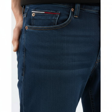 Tommy Hilfiger Scanton Slim Fit Berry Mid Blue Comfort Stretch Denim Jeans