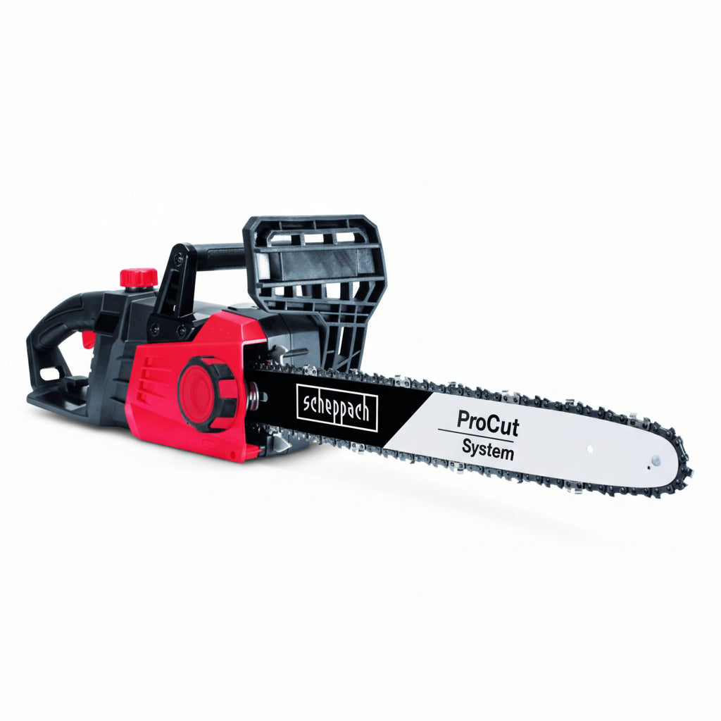 Scheppach CSE2700 Corded Electric Chainsaw 2700W with 450mm Guide Bar