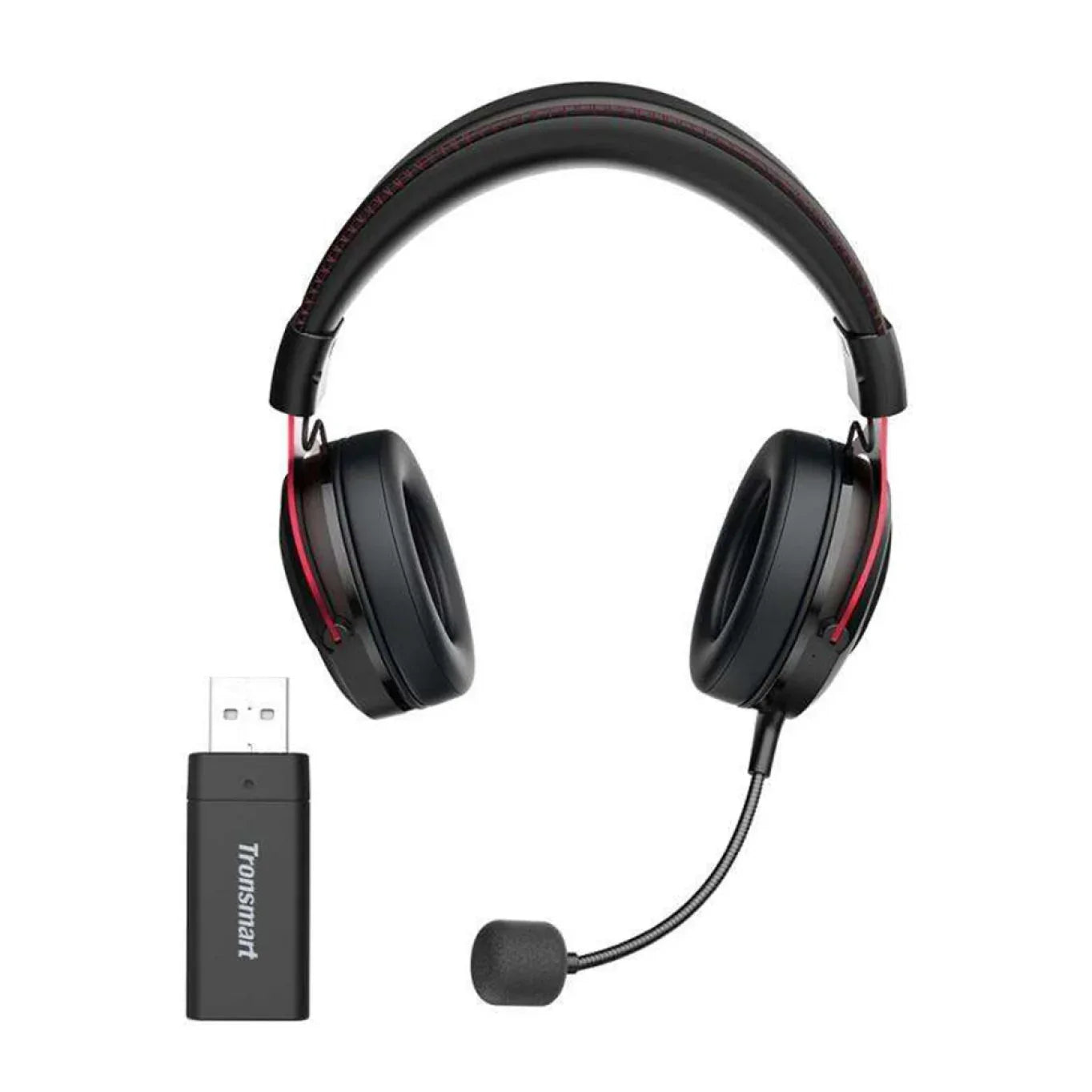 Tronsmart Shadow 2.4GHz RGB Wireless Gaming Headset with Detachable Mic - Gomix Brands Outlet