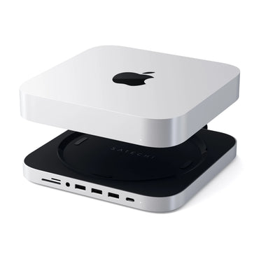 Satechi Type-C Aluminum Stand & Hub for Mac Mini