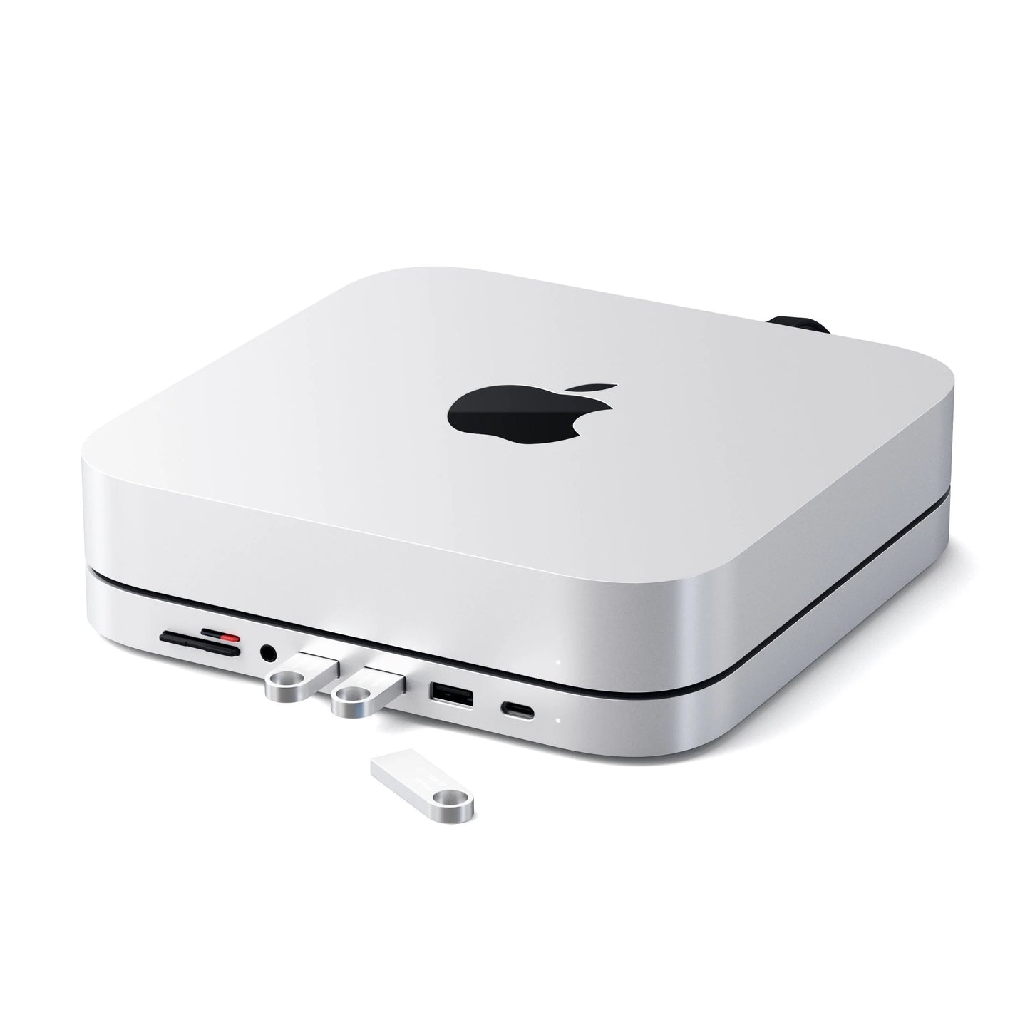Satechi Type-C Aluminum Stand & Hub for Mac Mini