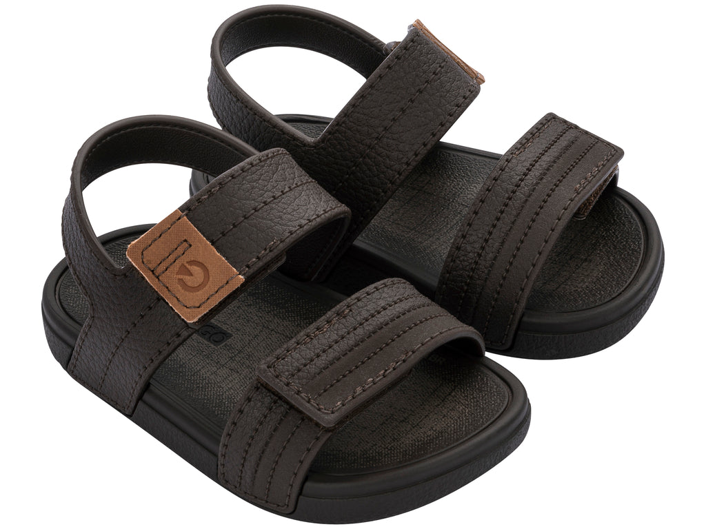 Cartago Dakar Brown Boys Sandal with Adjustable Velcro Straps