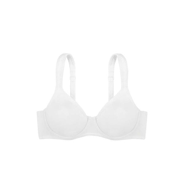 Dorina Lindsay Non-Padded Underwire White Bra